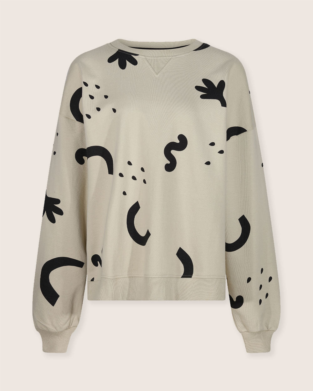 organic cotton Harper Stone Silhouette Print Sweatshirt - image 2