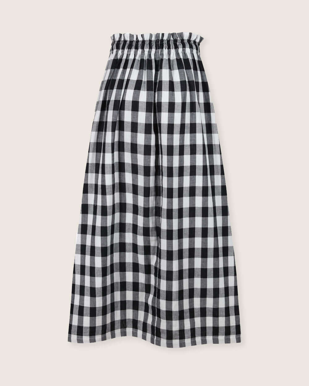 Anna Multicolour Stripe And Check Print Multifunctional Maxi Skirt - image 3