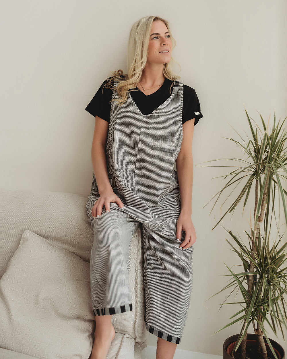 Eco-friendly ladies dungarees