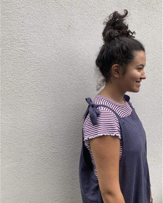organic cotton Betsy Base blue Playsuit - image 3