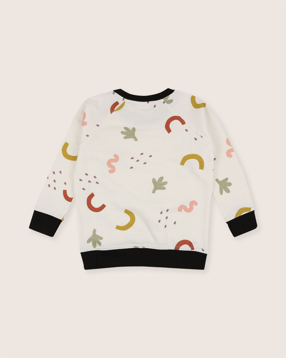 Eco-friendly organic cotton kids sweatshirt