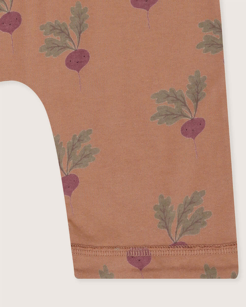 organic cotton Orange Beetroot Print Jumpsuit - image 5