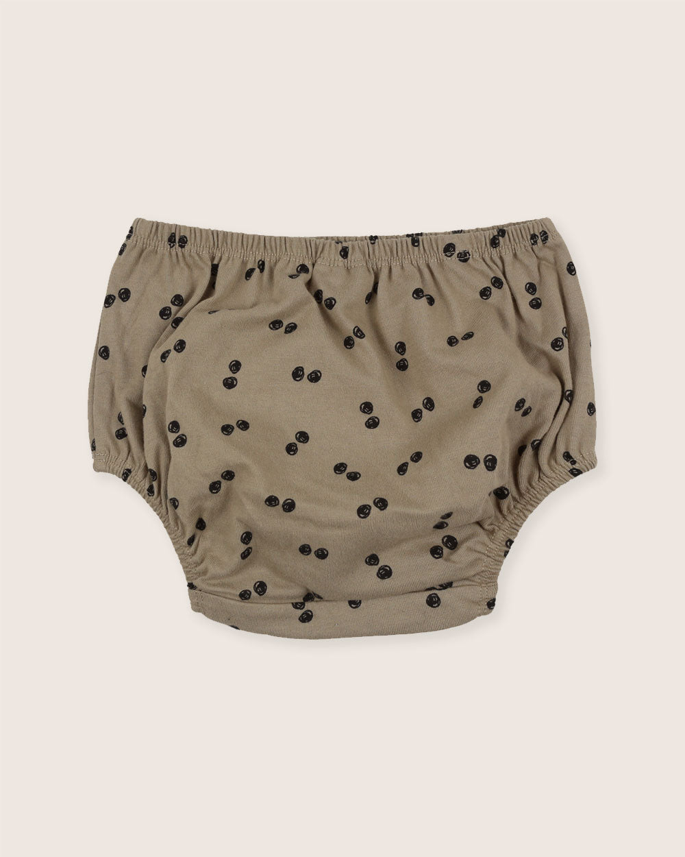 Stone coloured organic cotton baby pants