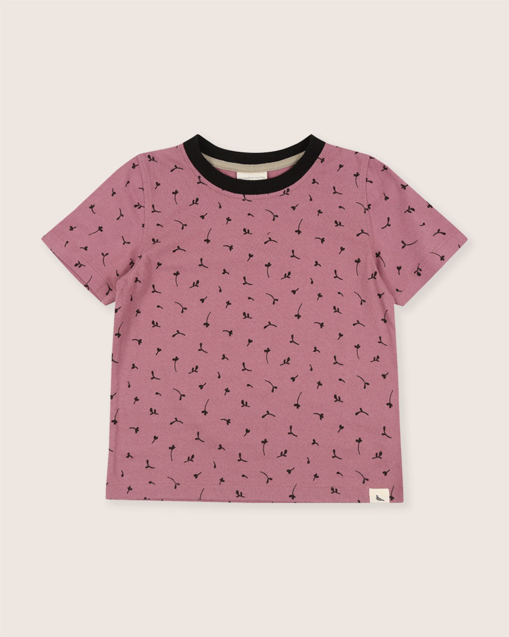 Organic cotton kids short-sleeve top