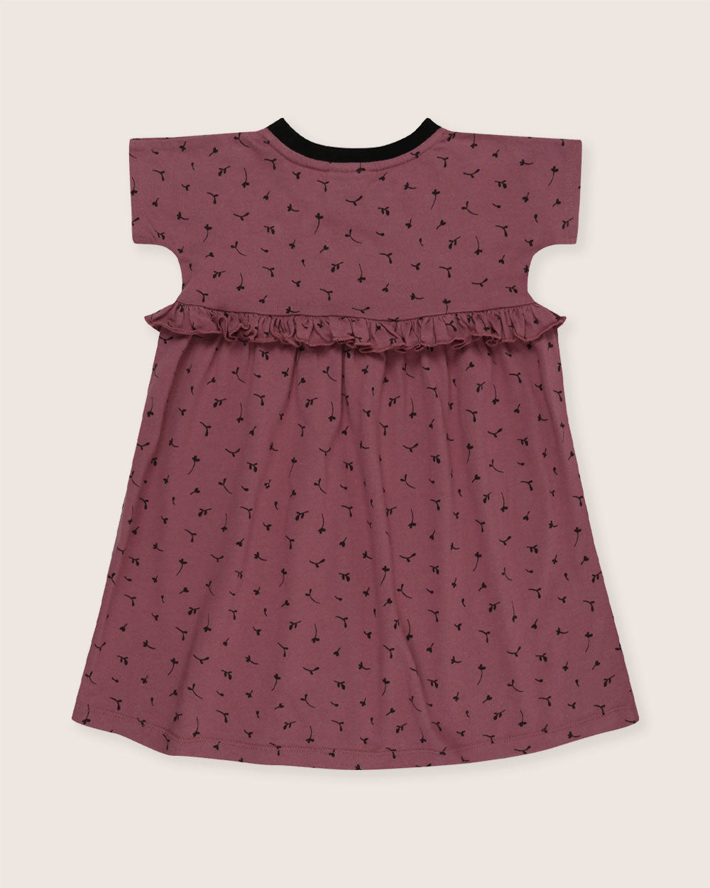 organic cotton Pink Seedling Print Dress - image 4