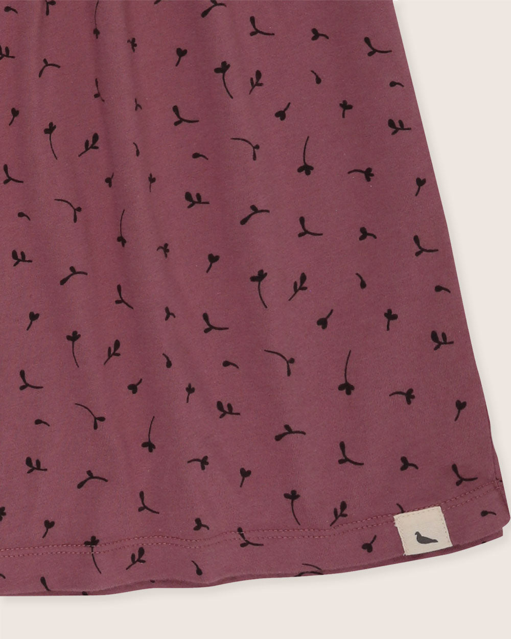 organic cotton Pink Seedling Print Dress - image 5