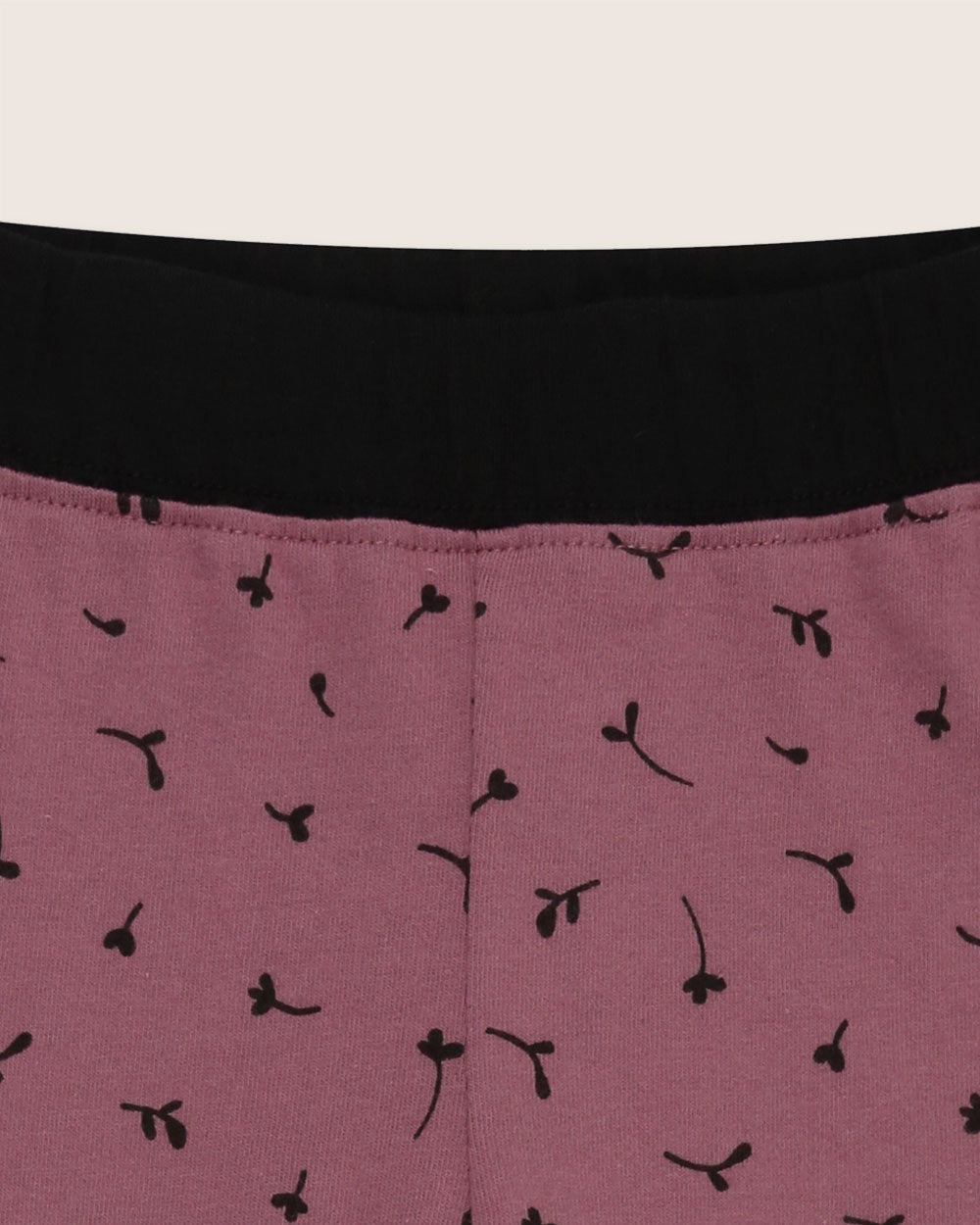 Sustainable organic cotton kids leggings