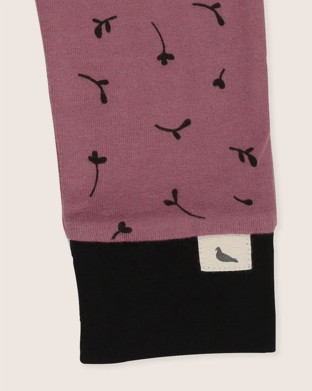 Printed azo-free dyestuffs organic cotton kids leggings