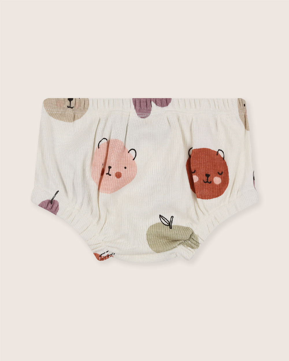 Sustainable organic cotton rib baby pants