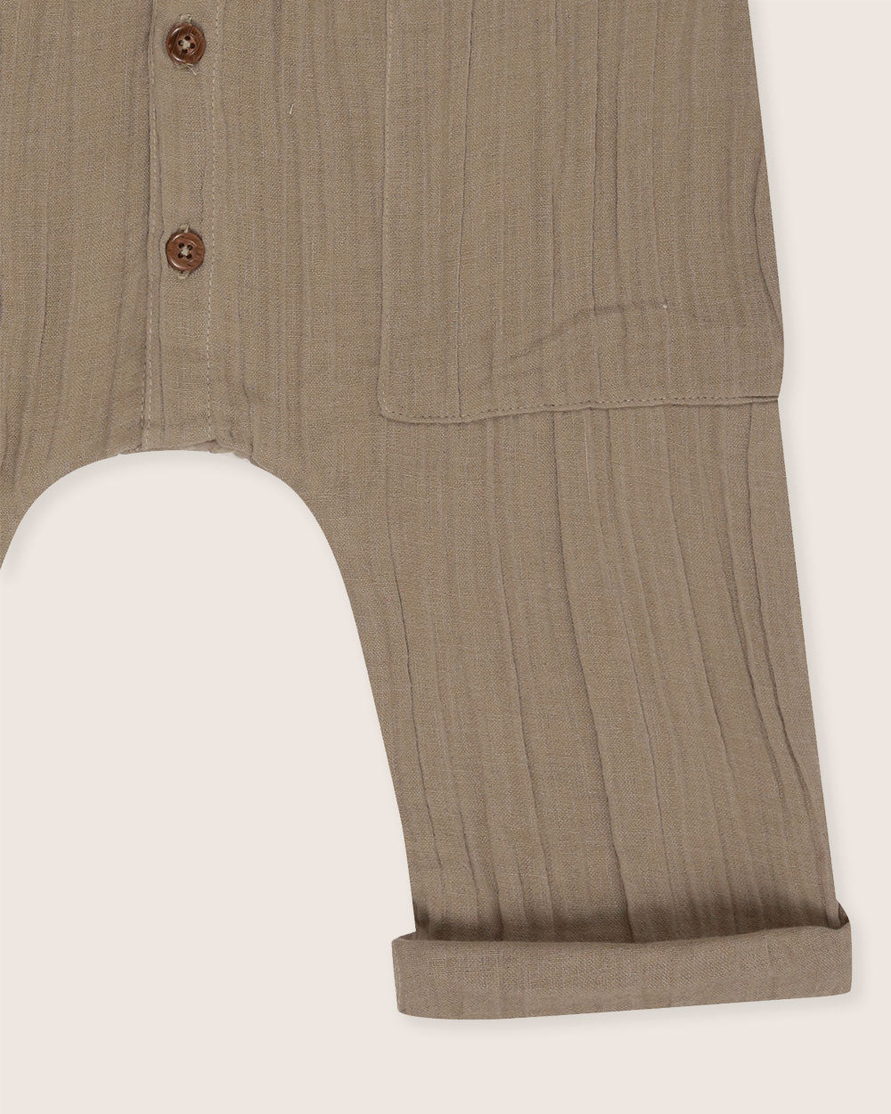organic cotton Beige Jumpsuit - image 5