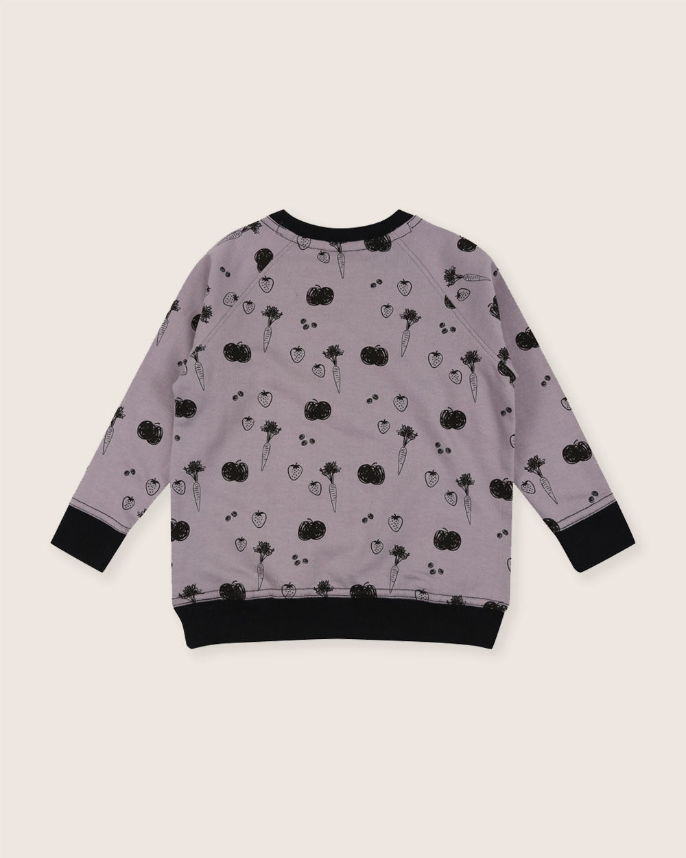 Eco-friendly organic cotton kids sweatshirt