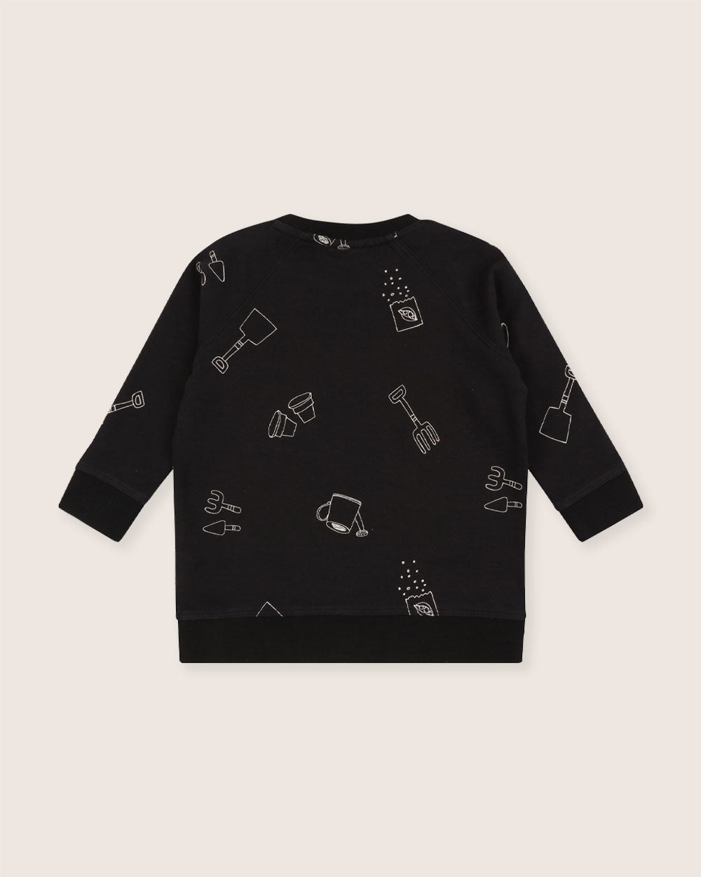 Printed organic cotton kids sweatshirt