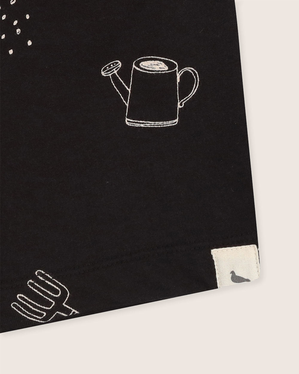 Eco-friendly organic cotton kids shorts