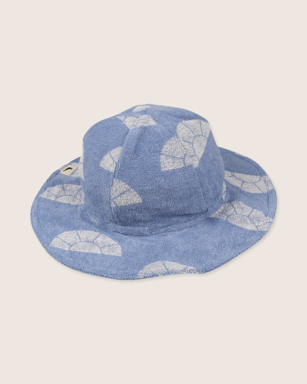 Blue Sun Rays Print Hat - image 3