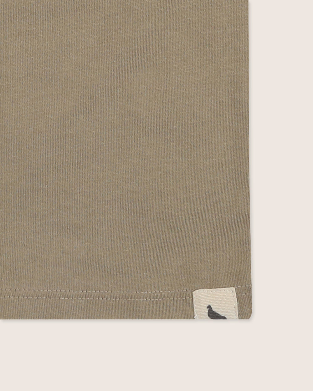 organic cotton Beige Bear Face Print Top - image 4