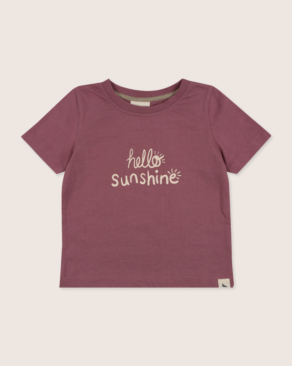 Organic cotton kids short-sleeve t-shirt