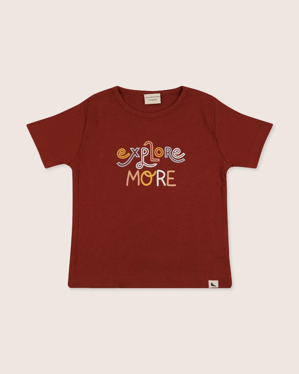 Organic cotton kids short-sleeve t-shirt